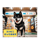 柴犬の冒険旅行日記（個別スタンプ：10）