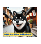 柴犬の冒険旅行日記（個別スタンプ：24）