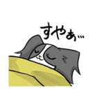 奮闘するパピヨンとちょっとめんだこ（個別スタンプ：27）