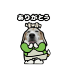 ビーグル犬ポップアップ11月(犬の日)（個別スタンプ：5）