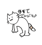 あなたの心に、しろねこさん（個別スタンプ：16）