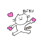 あなたの心に、しろねこさん（個別スタンプ：25）