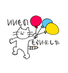 あなたの心に、しろねこさん（個別スタンプ：27）
