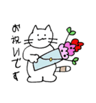 あなたの心に、しろねこさん（個別スタンプ：29）