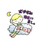 きいろいかみのこども（個別スタンプ：3）