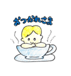 きいろいかみのこども（個別スタンプ：5）