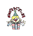 きいろいかみのこども（個別スタンプ：22）