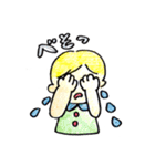 きいろいかみのこども（個別スタンプ：23）