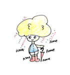 きいろいかみのこども（個別スタンプ：32）