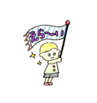 きいろいかみのこども（個別スタンプ：33）