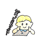 きいろいかみのこども（個別スタンプ：38）