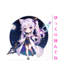 AI イラスト愛 美少女 20（個別スタンプ：22）