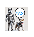 AI de ガンバレ秋田犬（個別スタンプ：21）