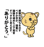 話の長いネコのLINEスタンプ（個別スタンプ：15）