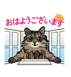 毎日使える！ ねこのチビさん（個別スタンプ：11）