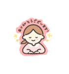 ありがとうの挨拶（個別スタンプ：6）