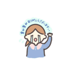 ありがとうの挨拶（個別スタンプ：9）