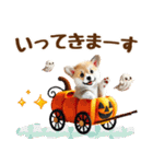 コーギーのハロウィンづくしスタンプ（個別スタンプ：25）