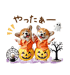 コーギーのハロウィンづくしスタンプ（個別スタンプ：31）