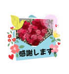 薔薇のスタンプ、yamami（個別スタンプ：6）