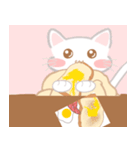 とにかく包まりたい猫2♡もにゃん英語あり（個別スタンプ：25）