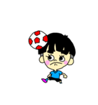 サッカー少年動くスタンプ（個別スタンプ：2）