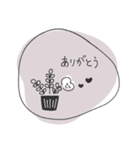 秋冬くすみカラー♡シンプル線画（個別スタンプ：13）