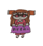 女の子イラスト3（個別スタンプ：8）