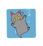 猫絵師まなこの気まぐれ猫スタンプ①（個別スタンプ：9）