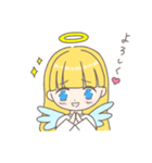 ピュアに伝える天使ちゃん（個別スタンプ：9）