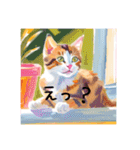 毎日使える可愛い猫たち1（個別スタンプ：9）