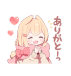 うさみみ少女✿8（個別スタンプ：1）