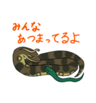ゆるーいヘビちゃん③・改（個別スタンプ：13）