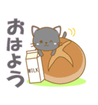 にゃんこ日和(黒猫)①-toYvu-（個別スタンプ：2）