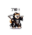 ハロウィン太っちょ柴犬（個別スタンプ：33）