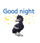 鳥の日常会話lineスタンプ（個別スタンプ：11）