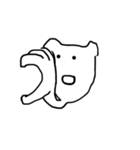 面長猫の主張（個別スタンプ：26）