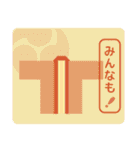 和太鼓法被の相手の反応を促す言葉スタンプ（個別スタンプ：27）