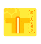 和太鼓法被の相手の反応を促す言葉スタンプ（個別スタンプ：30）