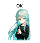 全て同じセリフ【OK】  1（個別スタンプ：13）