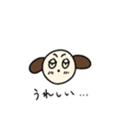 丁寧めな言葉づかいの茶色い犬（個別スタンプ：26）