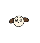 丁寧めな言葉づかいの茶色い犬（個別スタンプ：39）
