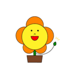お花 イラスト スタンプ（個別スタンプ：4）