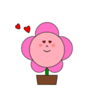 お花 イラスト スタンプ（個別スタンプ：8）