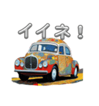 おっちのドット 車（個別スタンプ：1）