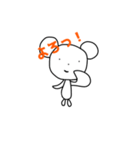 くまっぽい子（個別スタンプ：21）