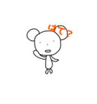 くまっぽい子（個別スタンプ：26）