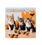 ハロウィンだ！子猫ミームで遊ぼう！（個別スタンプ：26）