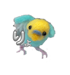 羊毛フェルトのインコちゃんの日常会話（個別スタンプ：11）