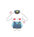 とある街の励ましうさぎ(日常)（個別スタンプ：10）